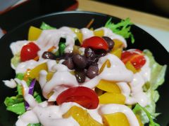 芒果酸奶沙拉-猪啊牛呀羊啊铜盘烤肉(正大广场店)