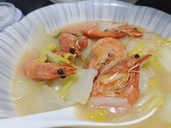 胶东白菜炖虾-来之顺海鲜菜馆·青岛菜·始于1993(栈桥店)