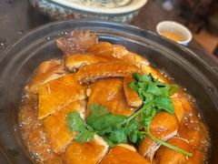 山水招牌豉油鸡-山水茶艺馆·点心粤菜·30年老字号