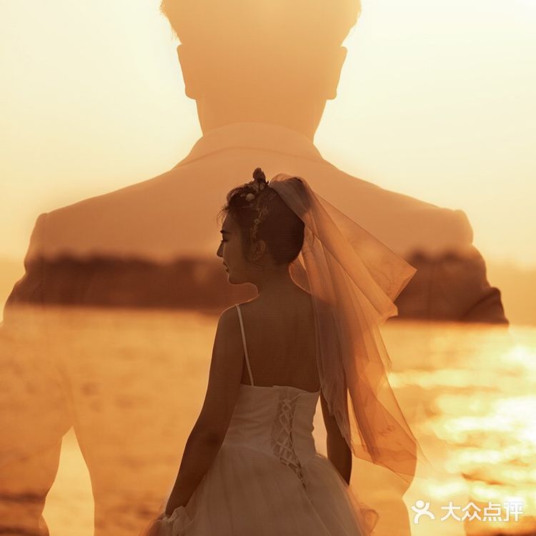 海景婚纱照