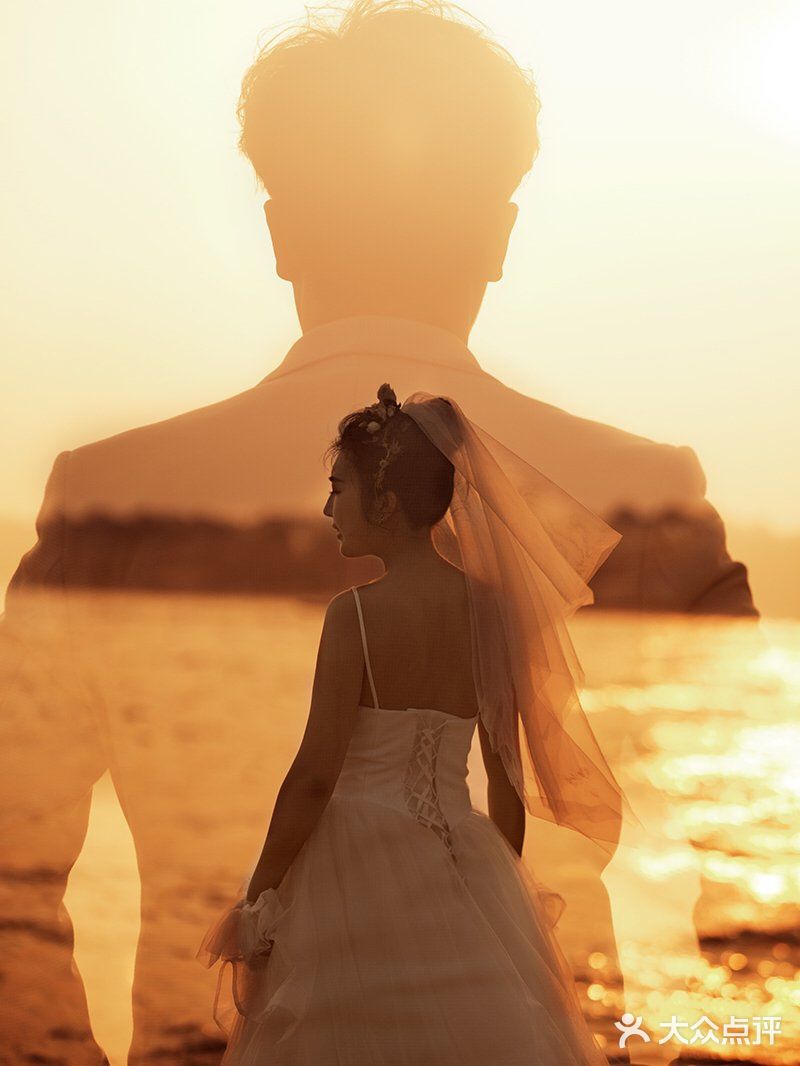 海景婚纱照