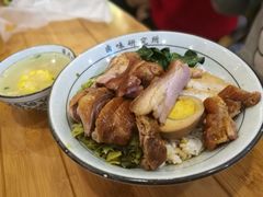 鹅肉拼猪手饭-狮头牌卤味研究所·卤味饭(花城汇南区店)