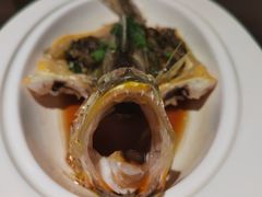 雪菜蒸黄鱼岛小黄鱼-庭院江南菜•烤鸭•非遗传承(丰台总部基地店)