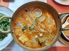 泰式冬阴功汤-若蘭慈·无国界素食料理(欢乐海岸店)
