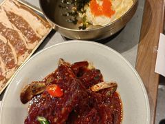 -草家酱蟹炭火烤肉店(珲春南路一店)