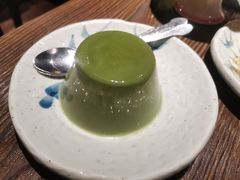 自制招牌抹茶布丁-大雄寿司(中华广场店)