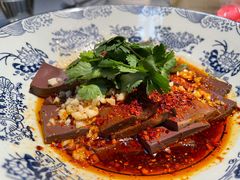 辣子蒜羊血-汉唐宴长安食府