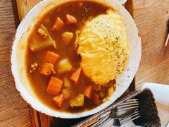 中华腊肉咖喱蛋包饭-Ginko银子(青龙街店)