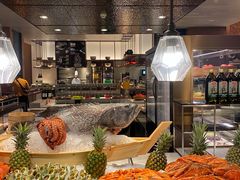 自助取餐区-盐城万豪酒店-盐城厨房西餐厅