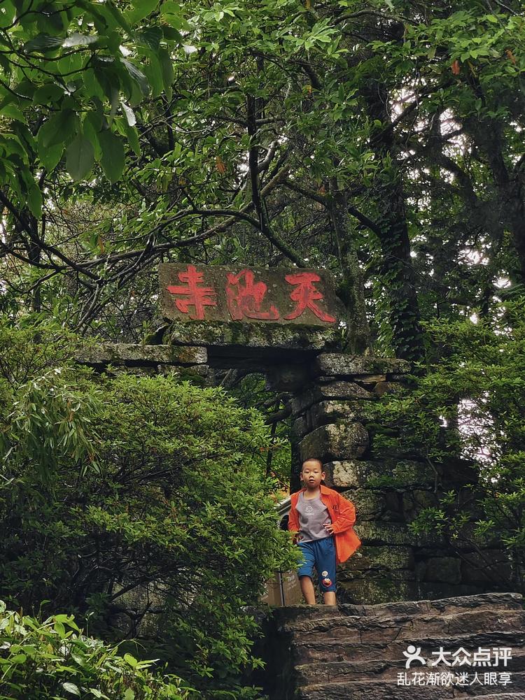 庐山也有天池必须去看看遇到天池寺