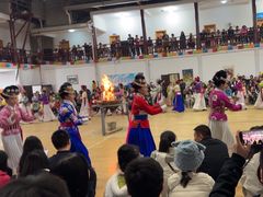 -摩梭传统篝火晚会