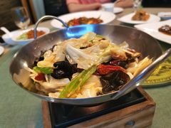 什锦素干锅-枣子树素餐厅(铂金城店)