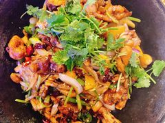 泥炉碳锅牛蛙-西街夜油条·麻团包乌饭