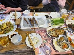 干鱿鱼炒粉-木屋烧烤(白石洲店)