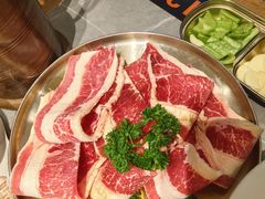-草家酱蟹炭火烤肉店(珲春南路一店)