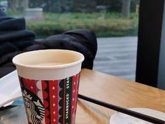 双杯热太妃榛果燕麦拿铁-星巴克(宁波江东天伦店)