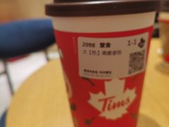 燕麦澳白-Tims天好咖啡(江干万象城店)