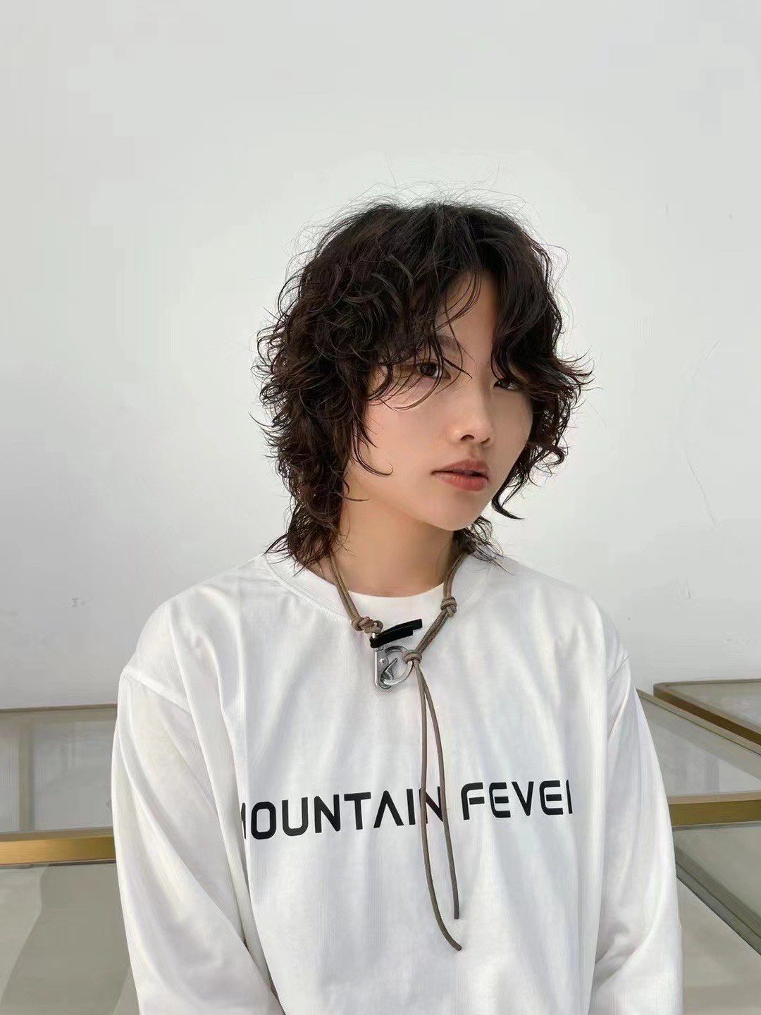 短发烫发拉美卷