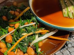 果仁菠菜-柿子树炭烤羊腿(金台路店)