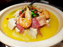 金华火腿炖豆腐-庆江南江南菜(琴湖溪里花园城店)