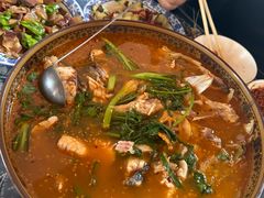 -鸡足缘·海稍鱼•野生菌火锅