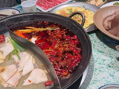 骨汤鸳鸯锅-鸿姐老火锅·传统炒料(上海旗舰店)