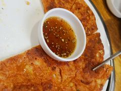 泡菜饼-喇喇排骨火锅·传统韩式脊骨汤(望京西园总店)