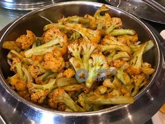 干锅有机菜花-清雅轩·清真菜·传统菜•融合菜(滑翔店)