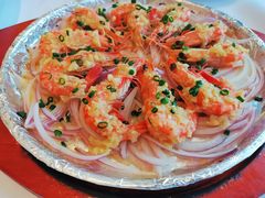 铁板蒜香虾-骏莱海鲜鱼港(五角场店)