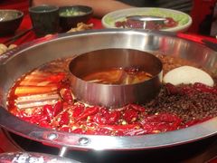 -谭鸭血老火锅(图书馆店)