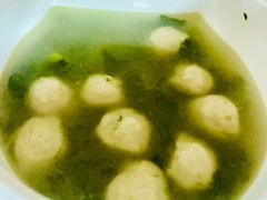 妈妈自制手打鱼丸汤-北李妈妈菜·海肠捞饭(开发区万达店)