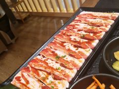 调味猪五花-九田家黑牛烤肉料理(石路天虹店)
