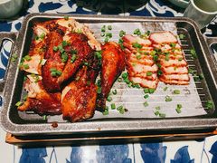 綠茶烤肉烤鸡拼盘-绿茶餐厅(布吉万象汇店)