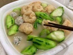 胜瓜鲮鱼球鱼腐-寻味顺德·南记酒家·传统顺德菜·鱼生(广源路店)