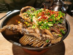 铁板鲫鱼-聚鑫朋酸菜肥肠(文艺路口店)