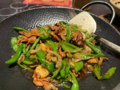 辣椒炒土猪肉-洞庭土菜馆(天河北总店)