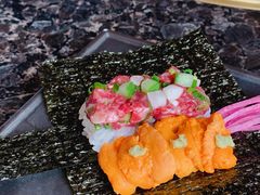 海胆生牛肉手卷-老乾杯和牛烧肉(王府中环店)