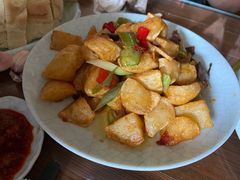 炸土豆块-清真·益鑫羊肉手抓馆(花园北街店)