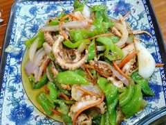 炒八爪鱼-台州老六海鲜面馆(上南总店)