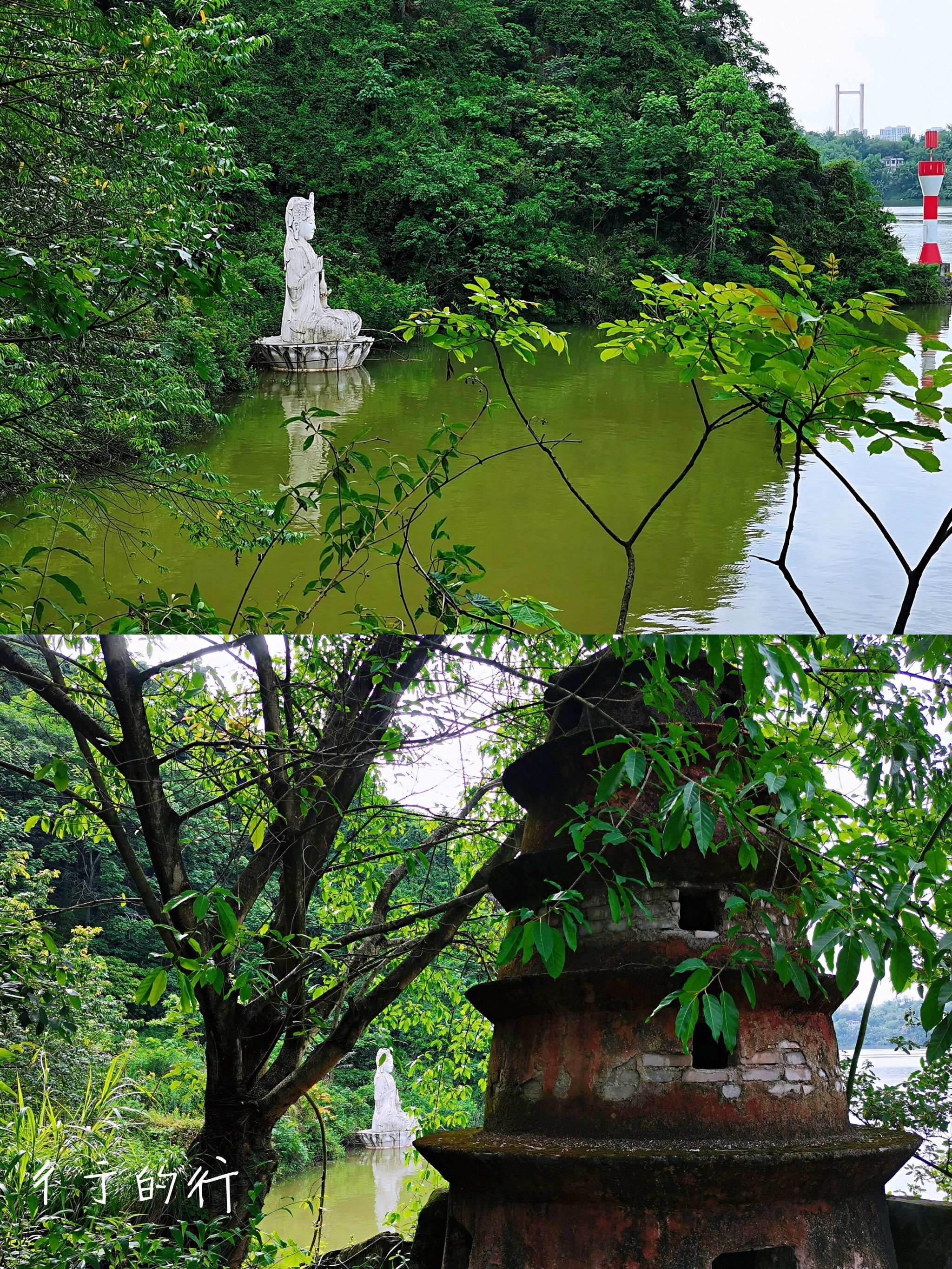 合川海佛寺|天上文曲星,人间水观音