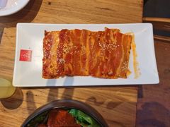 招牌黑猪五花肉-么肆烤肉(汉街形象店)