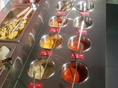 自助调料区-马路牙子地桌烤肉(工体店)