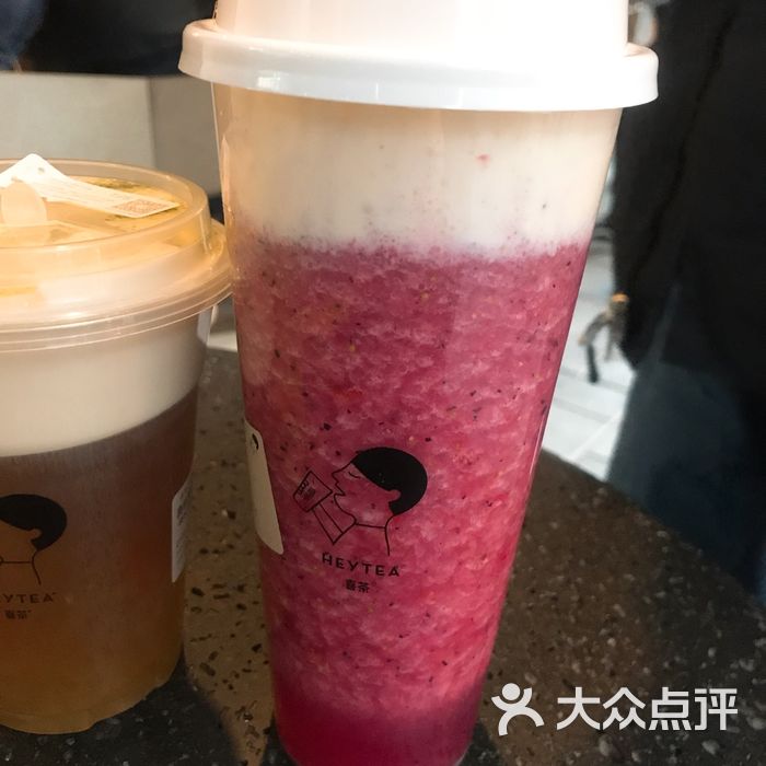 喜茶芝芝莓果图片-北京甜品饮品-大众点评网