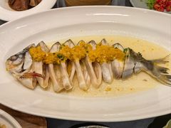 黄贡椒蒸鲳鱼-A One Kitchen·南京精菜馆(晶丽酒店店)