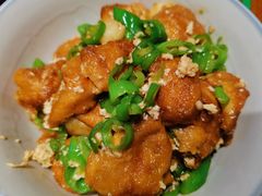 青椒油豆腐-农耕记·湖南土菜(科技园店)
