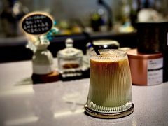 绿豆拿铁-25#COFFEE(古地石店)