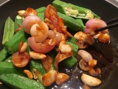 红葱头捞秋葵-老伙记海鲜码头(北滘店)