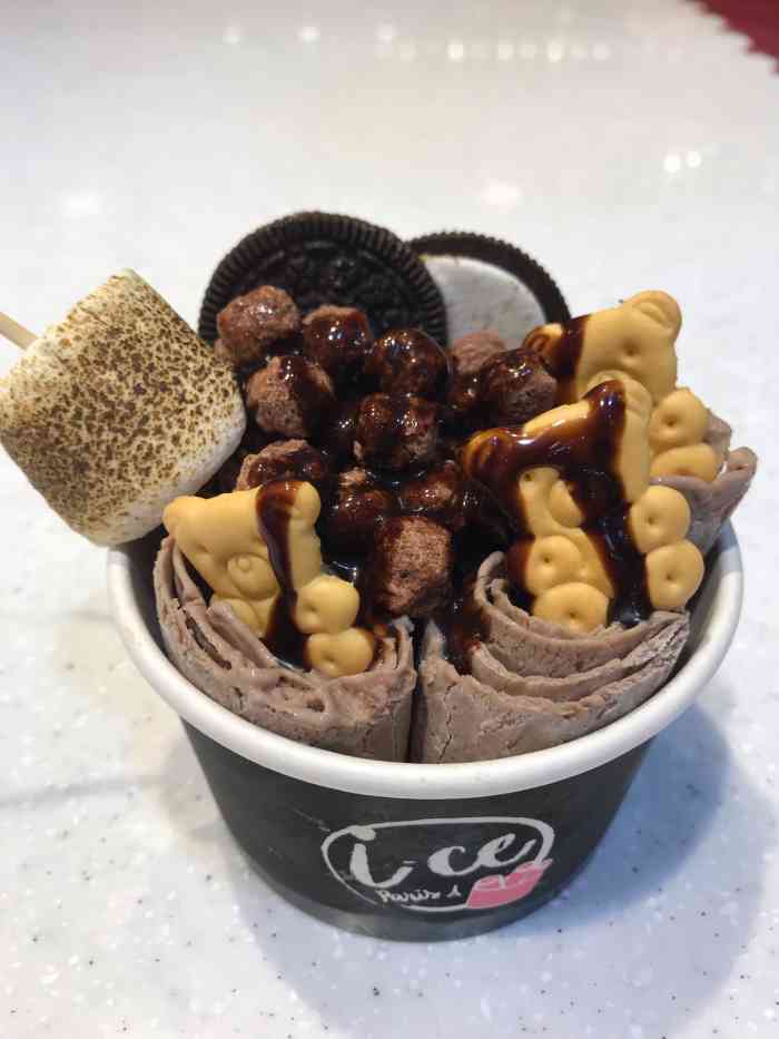 ice paris冰雪派瑞丝炒冰(武汉k11 select店)-"中了他家的霸王餐体验