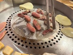 -陈叉子钢盆烤肉(中原万达店)