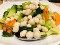 扇贝炒西兰花-Isla Sugbu Seafood City